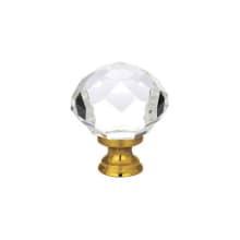Diamond 1-3/4 Inch Geometric Cabinet Knob from the Glass Collection - 25 Pack