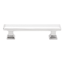 Geometric Rectangular 3 Inch Center to Center Bar Cabinet Pull from the Geometric Collection - Pack of 10