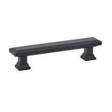 Geometric Rectangular 10 Inch Center to Center Bar Cabinet Pull from the Geometric Collection