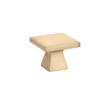 Podium 1-3/4 Inch Square Cabinet Knob from the Mid Century Modern Collection