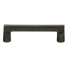 Sandcast Rail 6 Inch Center to Center Handle Cabinet Pull from the Rustic Collection - 10 Pack