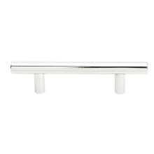 Bar 3-1/2 Inch Center to Center Cabinet Pull from the Contemporary Collection - 10 Pack