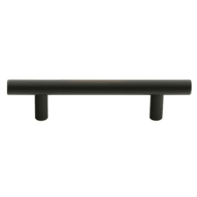 Brass Bar 4 Inch Center to Center Bar Cabinet Pull from the Contemporary Collection - 25 Pack