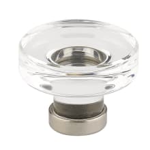 Grayson 1-1/4 Inch Mushroom Cabinet Knob from the Glass Collection - 10 Pack