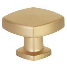 Kenter 1-1/4 Inch Square Cabinet Knob from the Timeless Classic Collection