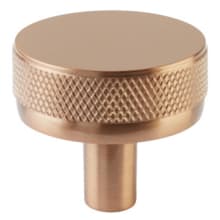 Knurled 1-1/4 Inch Mushroom Cabinet Knob from the SELECT Collection