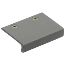 Rustic Modern 1-1/2 Inch Center to Center Finger Cabinet Pull from the Sandcast Bronze Collection