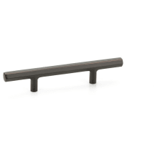 Mod Hex 3-1/2 Inch Center to Center Extended Bar Cabinet Pull from the Urban Modern Collection