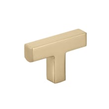 Warwick 2 Inch T-Knob from the Modern Rectangular Collection