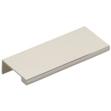 Modern Edge 3 Inch Center to Center Finger Cabinet Pull from the Contemporary Collection