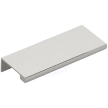 Modern Edge 3 Inch Center to Center Finger Cabinet Pull from the Contemporary Collection