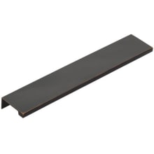 Modern Edge 4 Inch Center to Center Finger Cabinet Pull from the Contemporary Collection