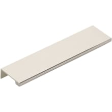 Modern Edge 6 Inch Center to Center Finger Cabinet Pull from the Contemporary Collection