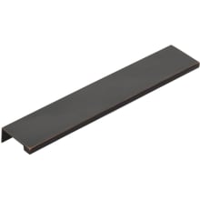 Modern Edge 8 Inch Center to Center Finger Cabinet Pull from the Contemporary Collection