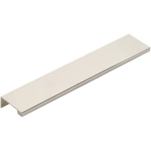 Modern Edge 8 Inch Center to Center Finger Cabinet Pull from the Contemporary Collection