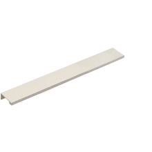 Modern Edge 12 Inch Center to Center Finger Cabinet Pull from the Contemporary Collection