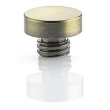 Solid Brass Button Tip for 4-1/2 Inch or 5 Inch Heavy Duty or Ball Bearing Hinges