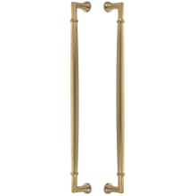 Westwood 18 Inch Center to Center Back to Back Door Pull Set from the Transitional Heritage Collection