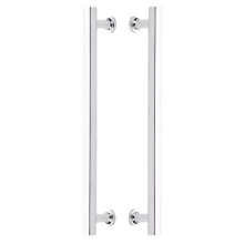 Freestone 18 Inch Center to Center Back to Back Door Pull Set from the Urban Modern Collection