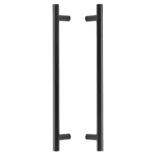 Mod Hex 12 Inch Center to Center Back to Back Door Pull Set from the Urban Modern Collection