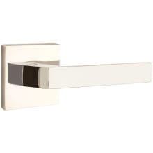 Breslin Passage Door Lever Set from the Brass Modern Collection with CF Mechanism