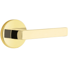 Dumont Privacy Door Lever Set from Brass Modern Collection with CF Mechanism