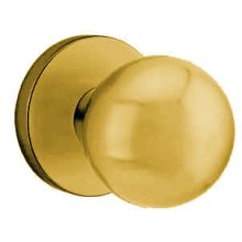 Orb Brass Modern Privacy Door Knobset with the CF Mechanism