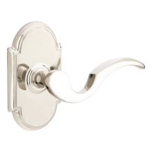 Cortina Brass Modern Privacy Door Leverset with the CF Mechanism