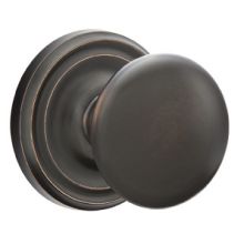 Providence Classic Brass Privacy Door Knobset with the CF Mechanism