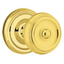 Waverly Classic Brass Privacy Door Knobset with the CF Mechanism