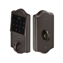 EMTouch Electronic Touchscreen Keypad Deadbolt from the Classic Brass Collection