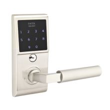 EMTouch Electronic Keypad Leverset with Storeroom / Gate Function from the Brass Modern Collection