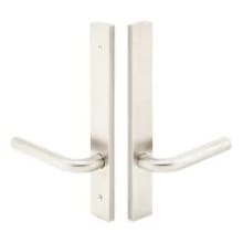 Stainless Steel Door Configuration 3 Passage Multi Point Narrow Trim Lever Set with American Cylinder Above Handle