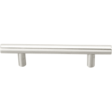 4 Inch Center to Center Bar Cabinet Pull from the Contemporary Collection - 10 Pack