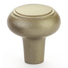 Sandcast Barn 1-1/4 Inch Mushroom Cabinet Knob from the Sandcast Bronze Collection