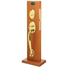Salem Style UL Mortise Dummy Handleset from the Classic Brass Collection