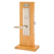 Manhattan Style UL Mortise Dummy Entry Set from the Classic Brass Collection