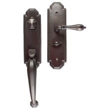 Tuscany Octagon Style Single Cylinder Panic Proof UL Mortise Handleset from the Lost Wax / Tuscany Bronze Collection
