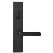 Sandcast Bronze Door Configuration 4 Keyed Entry Multi Point Trim Lever Set with American Cylinder Above Handle