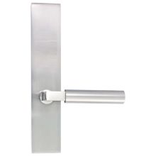 Brass Modern Door Configuration 2 Passage Multi Point Trim Lever Set with American Cylinder Above Handle