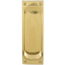 7-1/2" Height Solid Brass Passage Pocket Door Mortise Latch