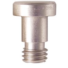 3/4 Inch Height Solid Brass Extended Button Tip for Hinge Pivot Stop