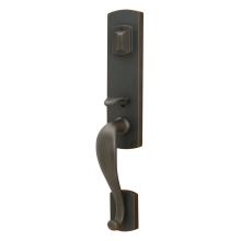 Sheridan Double Cylinder Keyed Entry Sandcast Bronze Handleset