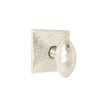 Hammered Reversible Non-Turning Two-Sided Dummy Door Knob Set from the Arts and Crafts Collection