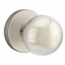 Orb Reversible Non-Turning Two-Sided Dummy Door Knob Set from the Brass Modern Collection