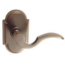 Cortina Reversible Non-Turning Two-Sided Dummy Door Lever Set from the Brass Modern Collection