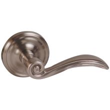 Elan Reversible Non-Turning Two-Sided Dummy Door Lever Set from the Designer Brass Collection