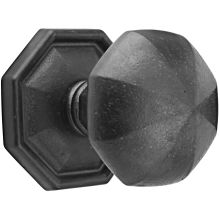 Tuscany Octagon Reversible Non-Turning Two-Sided Dummy Door Knob Set from the Octagon Collection
