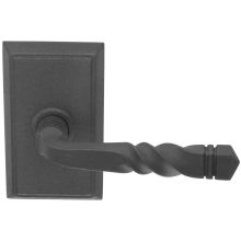 San Carlos Reversible Non-Turning Two-Sided Dummy Door Lever Set from the Wrought Steel Collection