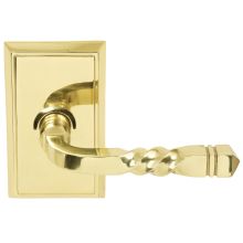 Santa Fe Brass Modern Privacy Door Leverset with the CF Mechanism